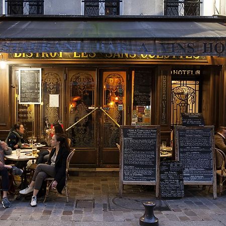 Hotel Bistrot Les Sans Culottes Paris Exterior foto