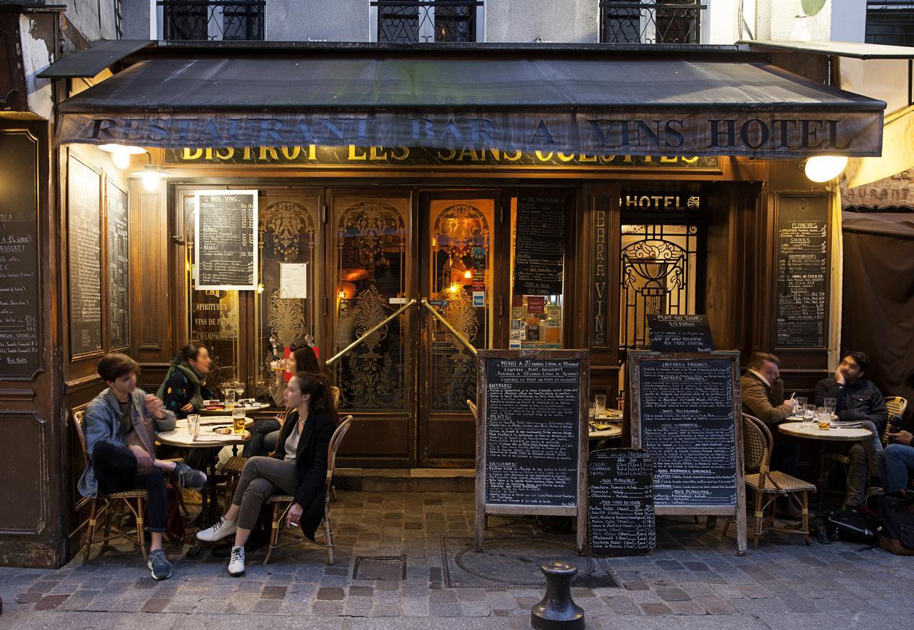 Hotel Bistrot Les Sans Culottes Paris Exterior foto